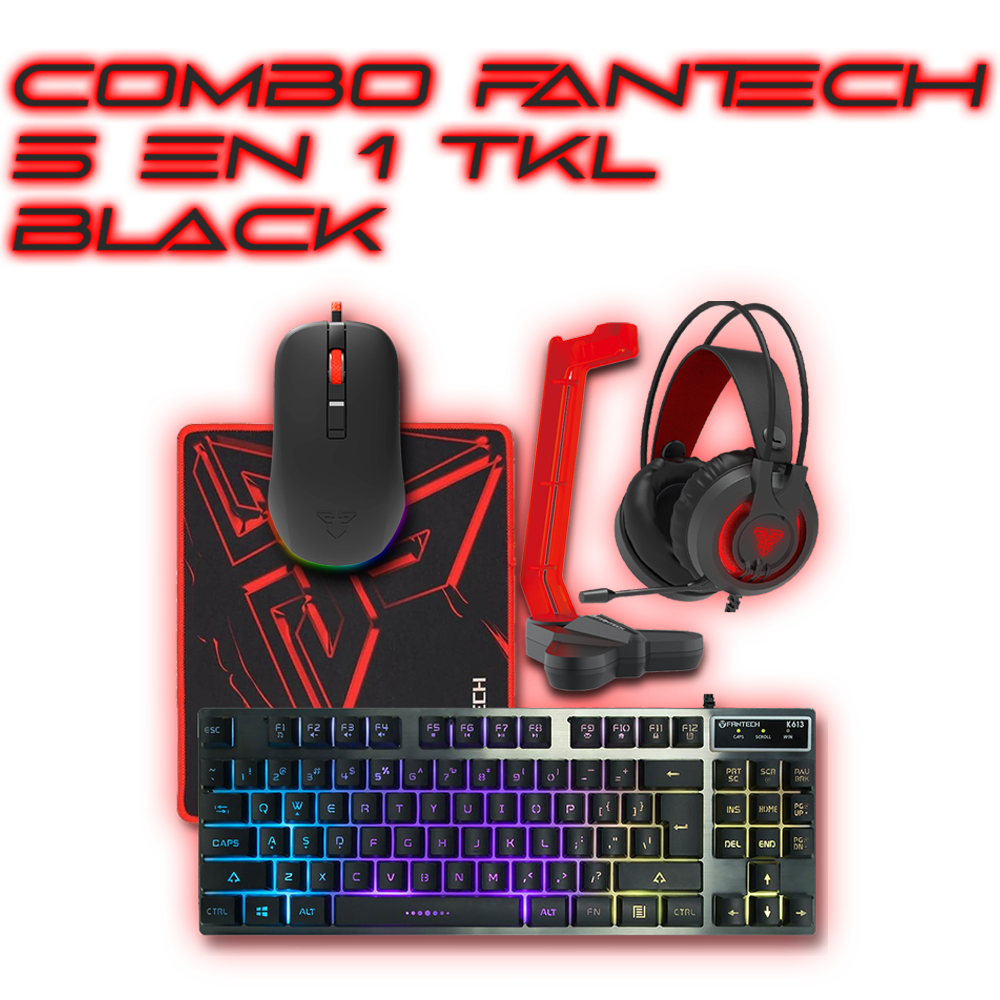 combo fantech tkl black