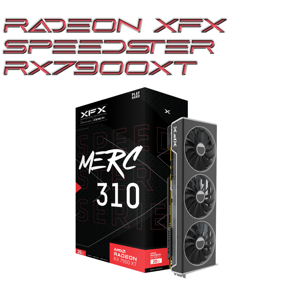 tarjeta radeon xfx rx 7900 xt rivera uruguay